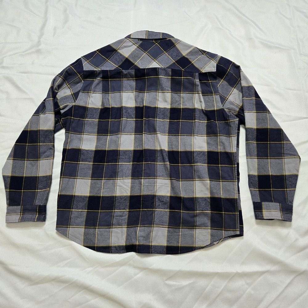 Under Armour Tradesman Flex Flannel Shirt Mens 2XL‎ XXL Plaid Button Up Outdoor - Picture 4 of 6